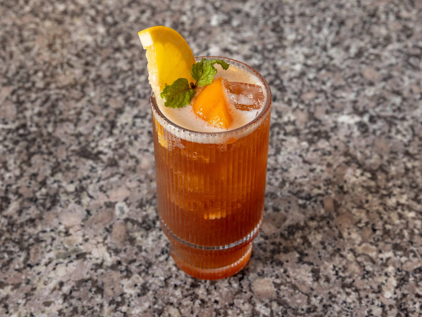 Orange Lemongrass Peach Tea (Trà Đào Cam Sả)